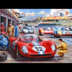 House of Puzzles HOP - Pit Stop - BIG 500 Piece Jigsaw Puzzle Online