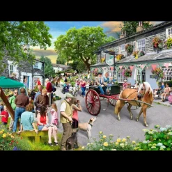 House of Puzzles HOP - Pony Parade - BIG 500 Piece Jigsaw Puzzle Best