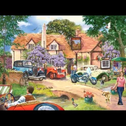 House of Puzzles HOP - Pub Lunch - BIG 250 Piece Jigsaw Puzzle Clearance