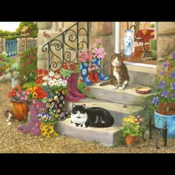 House of Puzzles HOP - Puss 'N' Boots - BIG 500 Piece Jigsaw Puzzle Best