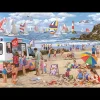 House of Puzzles HOP - Regatta Day - BIG 500 Piece Jigsaw Puzzle New