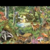 House of Puzzles HOP - Riverside Glade - BIG 500 Piece Jigsaw Puzzle Clearance