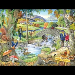 House of Puzzles HOP - Riverside Walk - 1000 Piece Jigsaw Puzzle New