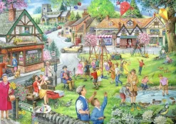 House of Puzzles HOP - Seasons On The Green - 4 x 500 Piece Best
