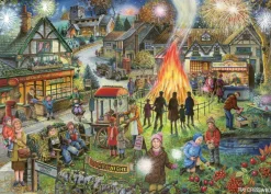 House of Puzzles HOP - Seasons On The Green - 4 x 500 Piece Best