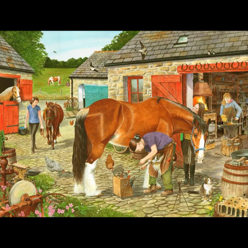 House of Puzzles HOP - Shoe Shop - 1000 Piece Jigsaw Puzzle Clearance
