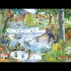 House of Puzzles HOP - Sparkling Waters - BIG 250 Piece Jigsaw Puzzle Clearance