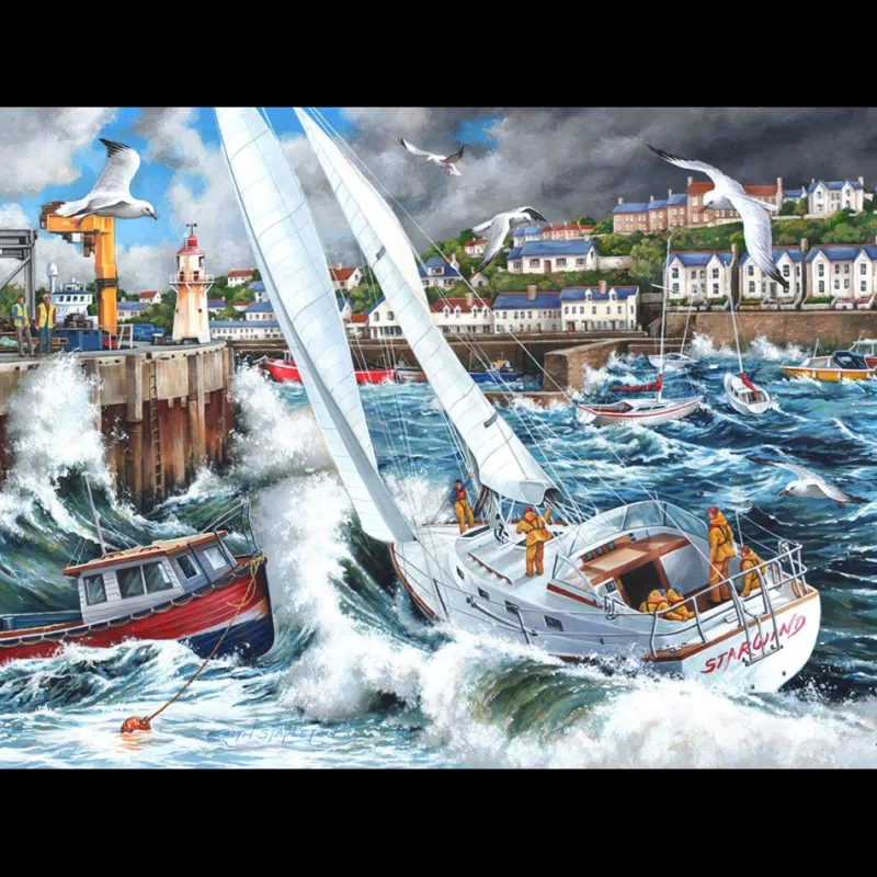 House of Puzzles HOP - Storm Chased - 1000 Piece Jigsaw Puzzle Discount