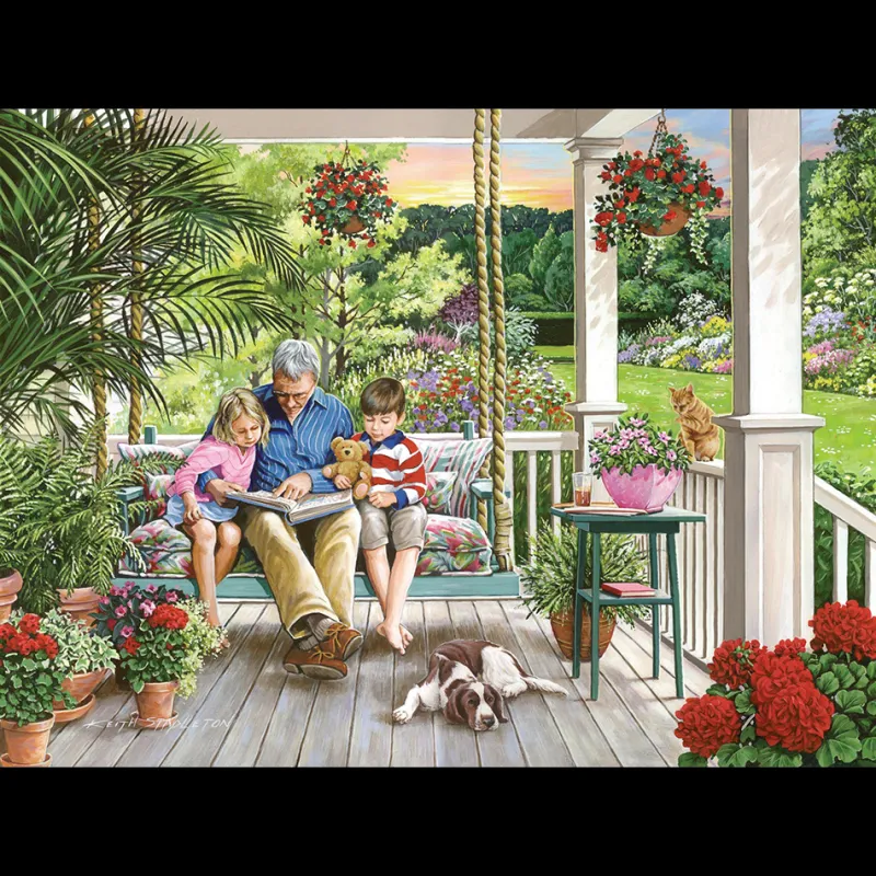 House of Puzzles HOP - Storytime - BIG 500 Piece Jigsaw Puzzle Best