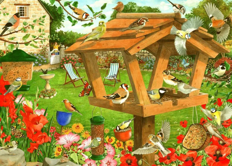 House of Puzzles HOP - Strictly For The Birds - BIG 250 Piec New