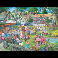 House of Puzzles HOP - Summer Green - 1000 Piece Jigsaw Puzzle Discount