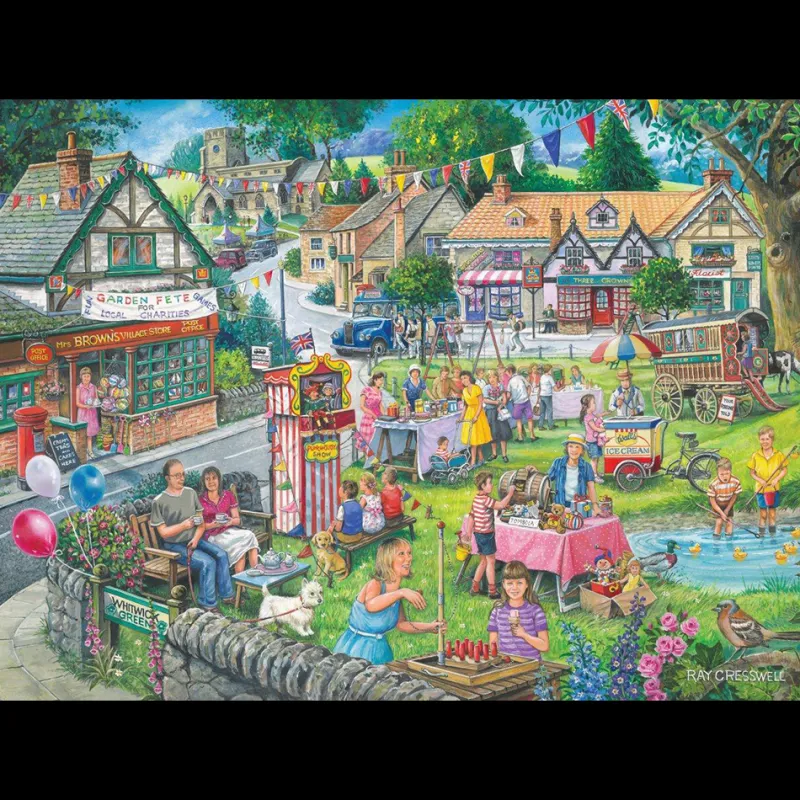 House of Puzzles HOP - Summer Green - 1000 Piece Jigsaw Puzzle Discount