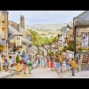 House of Puzzles HOP - Summer Morning - BIG 500 Piece Jigsaw Puzzle Clearance