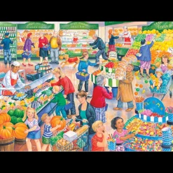 House of Puzzles HOP - Supermarket Dash - BIG 250 Piece Jigsaw Puzzle Discount
