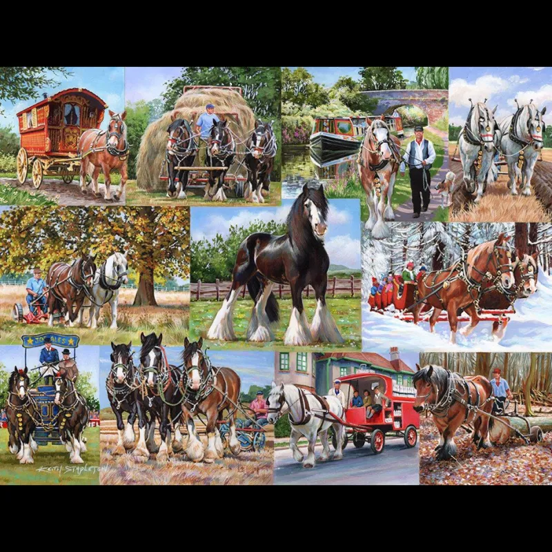 House of Puzzles HOP - The Heavy Mob - 1000 Piece Jigsaw Puzzle Hot