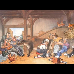 House of Puzzles HOP - The Milkman - 1000 Piece Jigsaw Puzzle Fashion