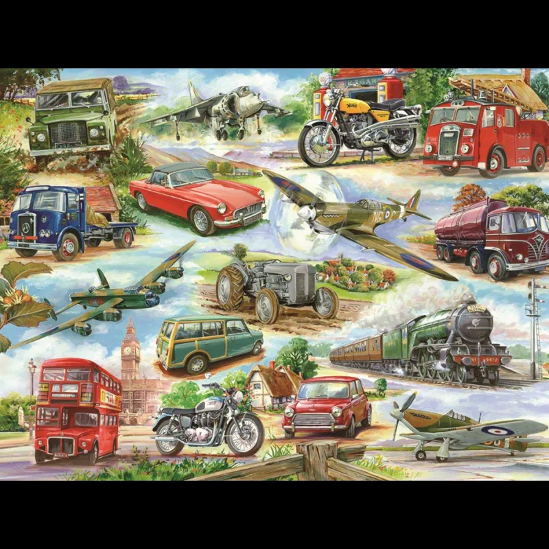 House of Puzzles HOP - Truly Classic - BIG 500 Piece Jigsaw Puzzle Online