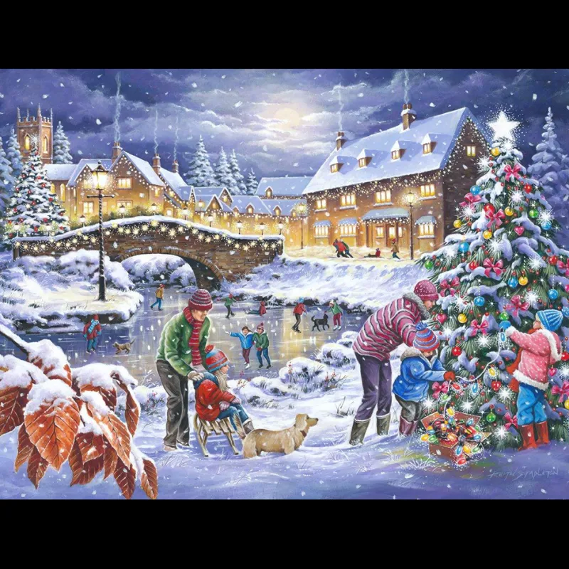 House of Puzzles HOP - Twinkling Lights - 1000 Piece Jigsaw Puzzle Fashion