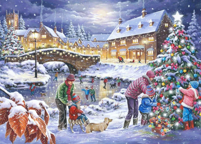 House of Puzzles HOP - Twinkling Lights - BIG 250 Piece ** Pre-Order ** Clearance