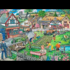 House of Puzzles HOP - Wartime Green - 1000 Piece Jigsaw Puzzle Sale