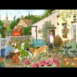 House of Puzzles HOP - Welcoming Committee - BIG 500 Piece Jigsaw Puzzle Sale