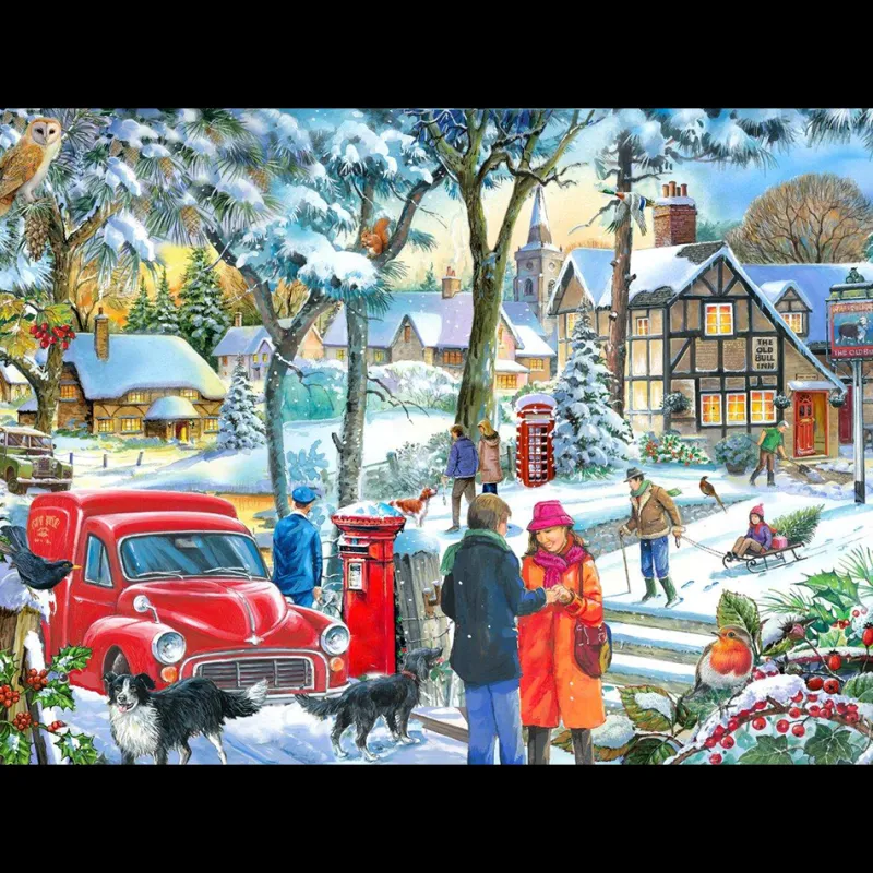 House of Puzzles HOP - Winter Wishes - 1000 Piece Jigsaw Puzzle Clearance