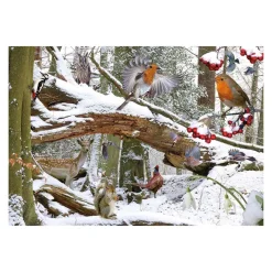 House of Puzzles HOP - Winter Wood - 500 Piece Jigsaw Puzzle Hot