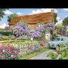 House of Puzzles HOP - Wisteria Cottage - BIG 250 Piece Jigsaw Puzzle New