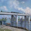 Impronte Edizioni 080 Claude Monet - The Railroad Bridge at Argenteuil - 1000 Piece Jigsaw Puzzle Outlet