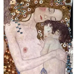 Impronte Edizioni 063 Gustav Klimt - The Three Ages of Woman - 1000 Piece Jigsaw Puzzle Online