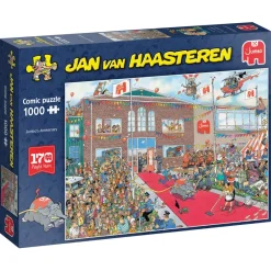 Falcon de luxe Jan Van Haasteren - 170 Years of Jumbo - 1000 Piece Jigsaw Puzzle Clearance