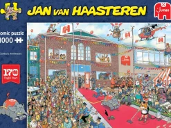 Falcon de luxe Jan Van Haasteren - 170 Years of Jumbo - 1000 Piece Jigsaw Puzzle Clearance