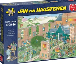 Falcon de luxe Jan Van Haasteren - Art Market - 1000 Piece Jigsaw Puzzle Fashion