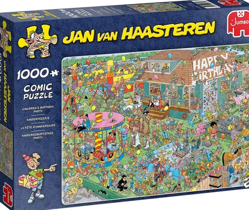 Falcon de luxe Jan Van Haasteren - Children's Birthday Party - 1000 Piece Jigsaw Puzzle Best