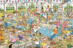Falcon de luxe Jan Van Haasteren - Clash of The Bakers - 1500 Piece Jigsaw Puzzle Discount