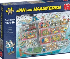 Falcon de luxe Jan Van Haasteren - Cruise Ship - 1000 Piece Jigsaw Puzzle Outlet