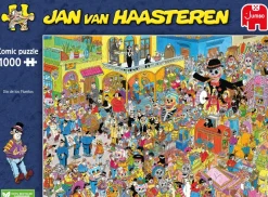 Falcon de luxe Jan Van Haasteren - Dia de los Muertos - 1000 Piece Jigsaw Puzzle Clearance