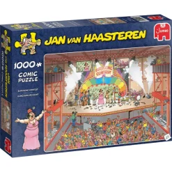 Falcon de luxe Jan Van Haasteren - Eurosong Contest - 1000 Piece Jigsaw Puzzle Fashion