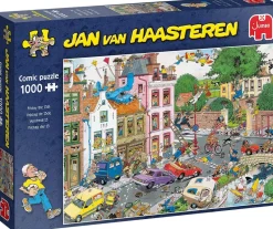 Falcon de luxe Jan Van Haasteren - Friday The 13th - 1000 Piece Jigsaw Puzzle New