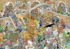 Falcon de luxe Jan Van Haasteren - Gallery of Curiosities - 3000 Piece Jigsaw Puzzle New