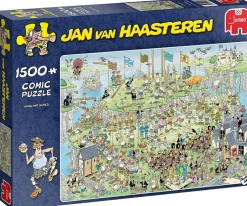 Falcon de luxe Jan Van Haasteren - Highland Games - 1500 Piece Jigsaw Puzzle Discount