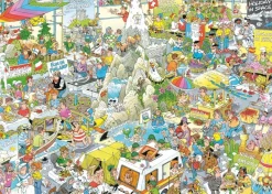 Falcon de luxe Jan Van Haasteren - Holiday Fair - 1000 Piece Jigsaw Puzle Clearance