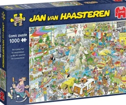 Falcon de luxe Jan Van Haasteren - Holiday Fair - 1000 Piece Jigsaw Puzle Clearance