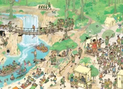 Falcon de luxe Jan van Haasteren - Jungle Tours - 1000 Piece Jigsaw Puzzle Outlet