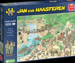 Falcon de luxe Jan van Haasteren - Jungle Tours - 1000 Piece Jigsaw Puzzle Outlet