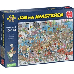 Falcon de luxe Jan Van Haasteren - The Bakery - 1000 Piece Jigsaw Puzzle Outlet