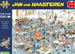 Falcon de luxe Jan Van Haasteren - The Cat Pageantry - 2000 Piece Jigsaw Puzzle Clearance