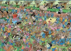 Falcon de luxe Jan Van Haasteren - The Dutch Craft Market - 1000 Piece Jigsaw Puzzle Outlet
