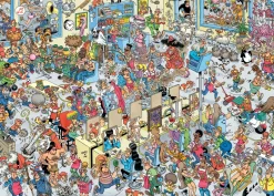 Falcon de luxe Jan Van Haasteren - The Hairdressers - 1000 Piece Jigsaw Puzzle New