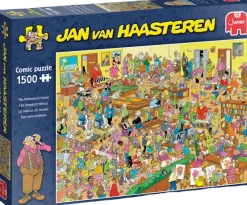 Falcon de luxe Jan Van Haasteren - The Retirement Home - 1500 Piece Jigsaw Puzzle Outlet